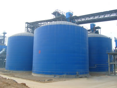 南充水泥钢板库改造