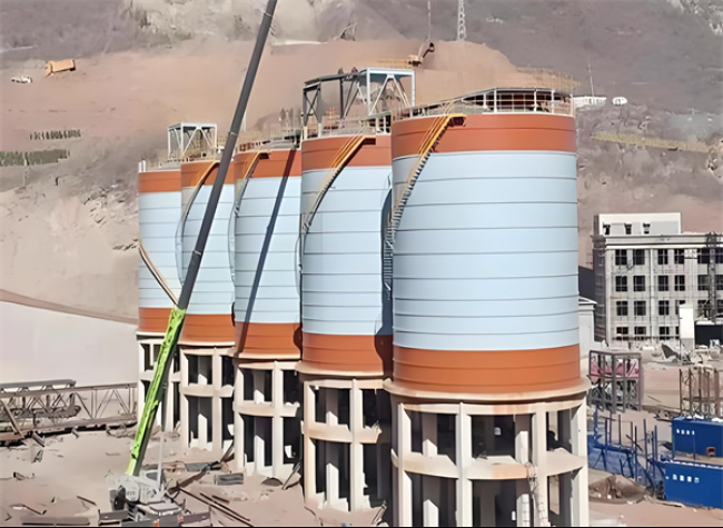 南充高架钢板仓